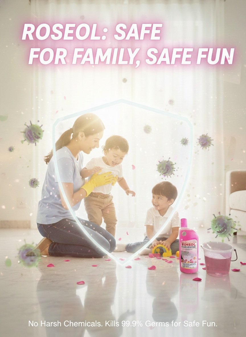Roseol Multi - surface Floor cleaner combo Rose Fragrances 3 Roseol Multi - surface Floor cleaner combo Rose Fragrances - Image 3