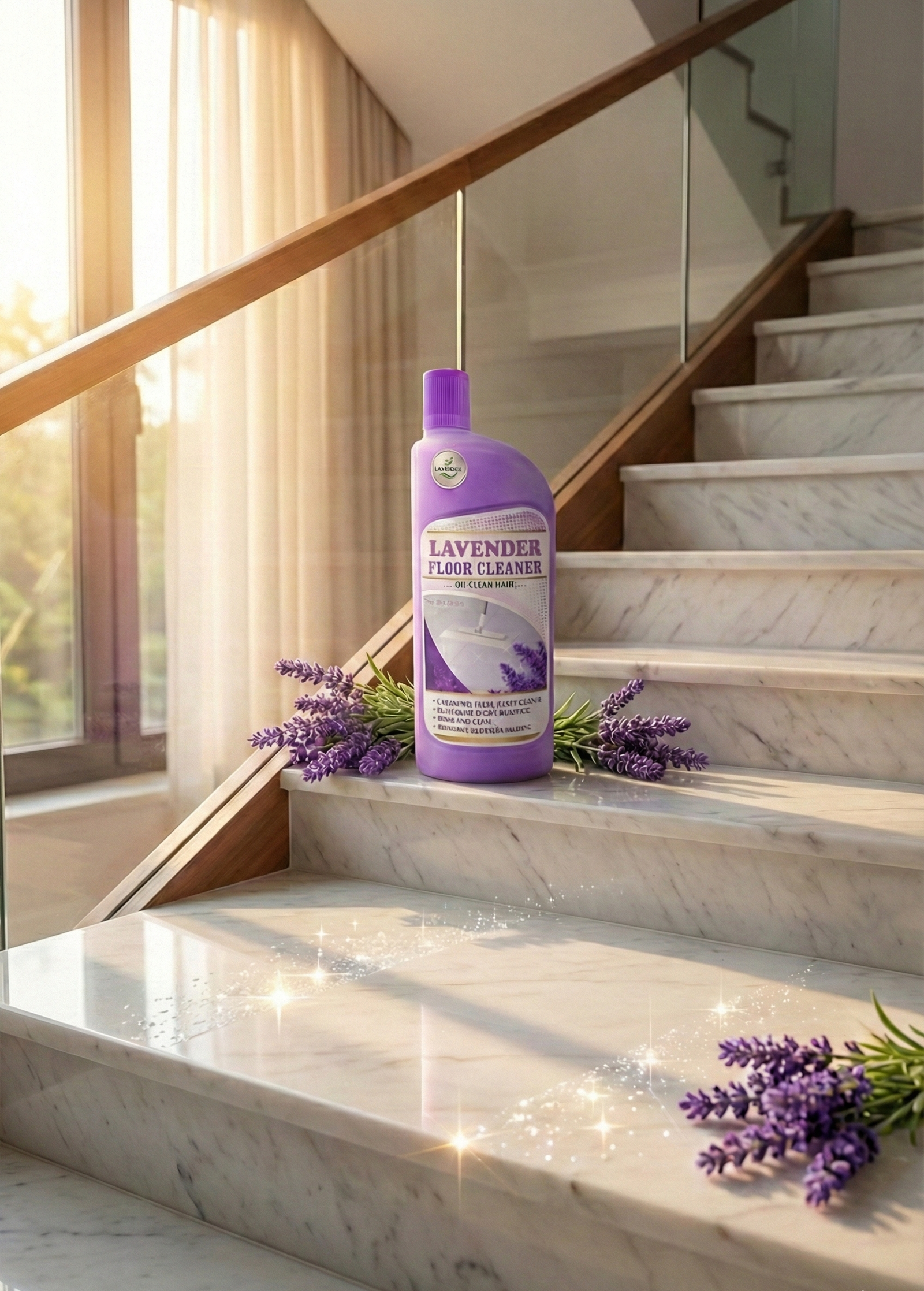 Lavender Fragrance Multi-surface Floor cleaner 2 Lavender Fragrance Multi-surface Floor cleaner - Image 2