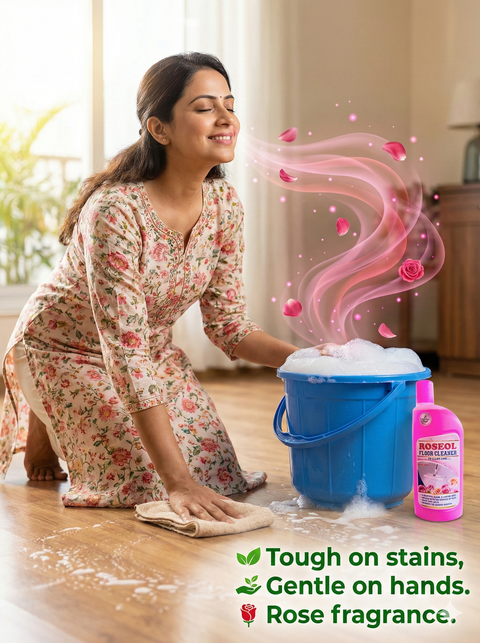 Lavender & Rose Fragrance Floor cleaner 3 Lavender & Rose Fragrance Floor cleaner - Image 3