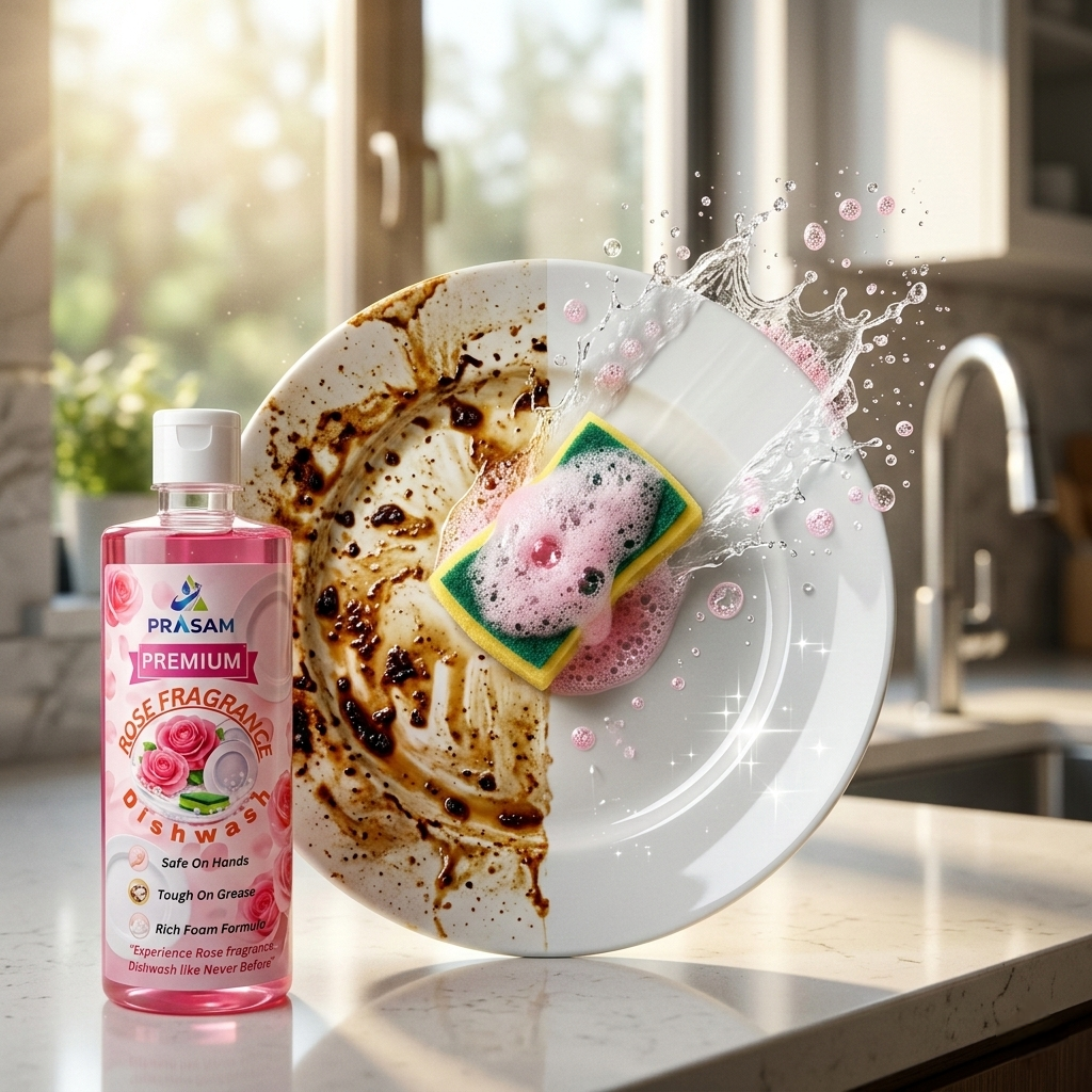 Premium Rose Fragrance Dishwash 2 Premium Rose Fragrance Dishwash - Image 2