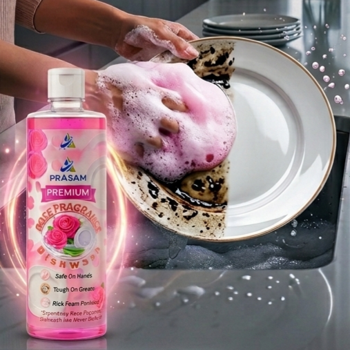 Premium Rose Fragrance Dishwash Combo 2 Premium Rose Fragrance Dishwash Combo - Image 2