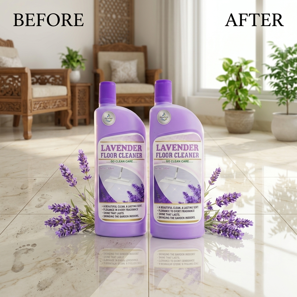 Lavender Multi - Surface Floor Cleaner Combo (500ml) Each - Image 3