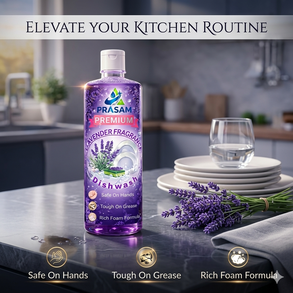 Premium Lavender Fragrance Dishwash - Image 2