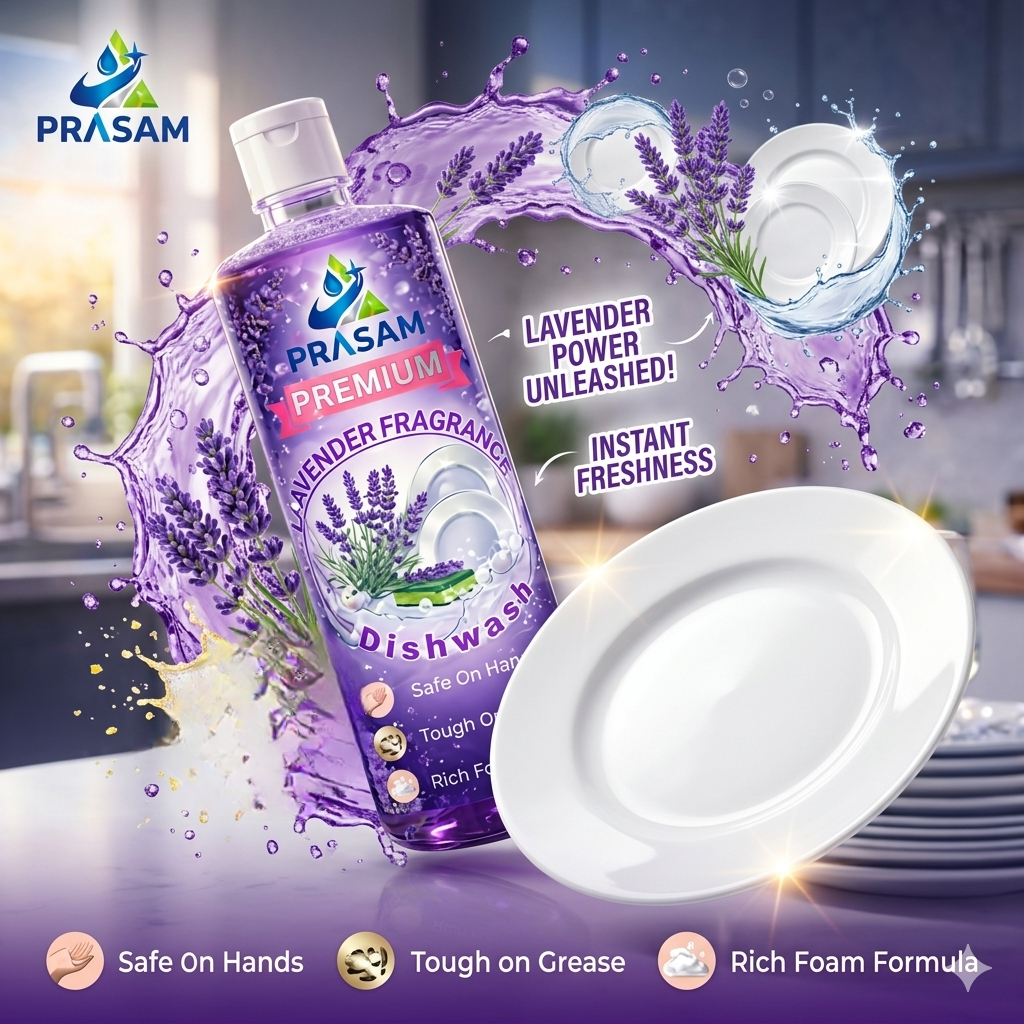 Premium Lavender Fragrance Dishwash - Image 3