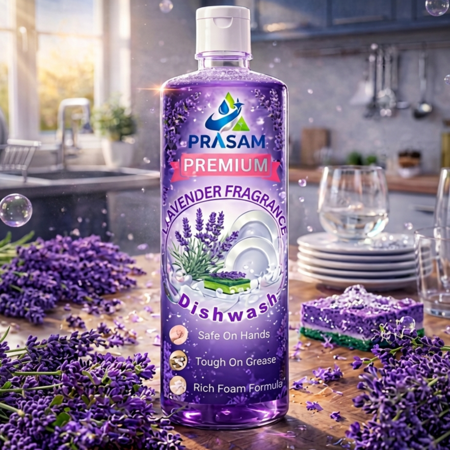 Premium Lavender Fragrance Dishwash