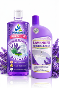 Lavender Fragrance Dishwash & Floor Cleaner Combo