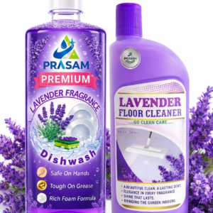 Lavender Fragrance Dishwash & Floor Cleaner Combo