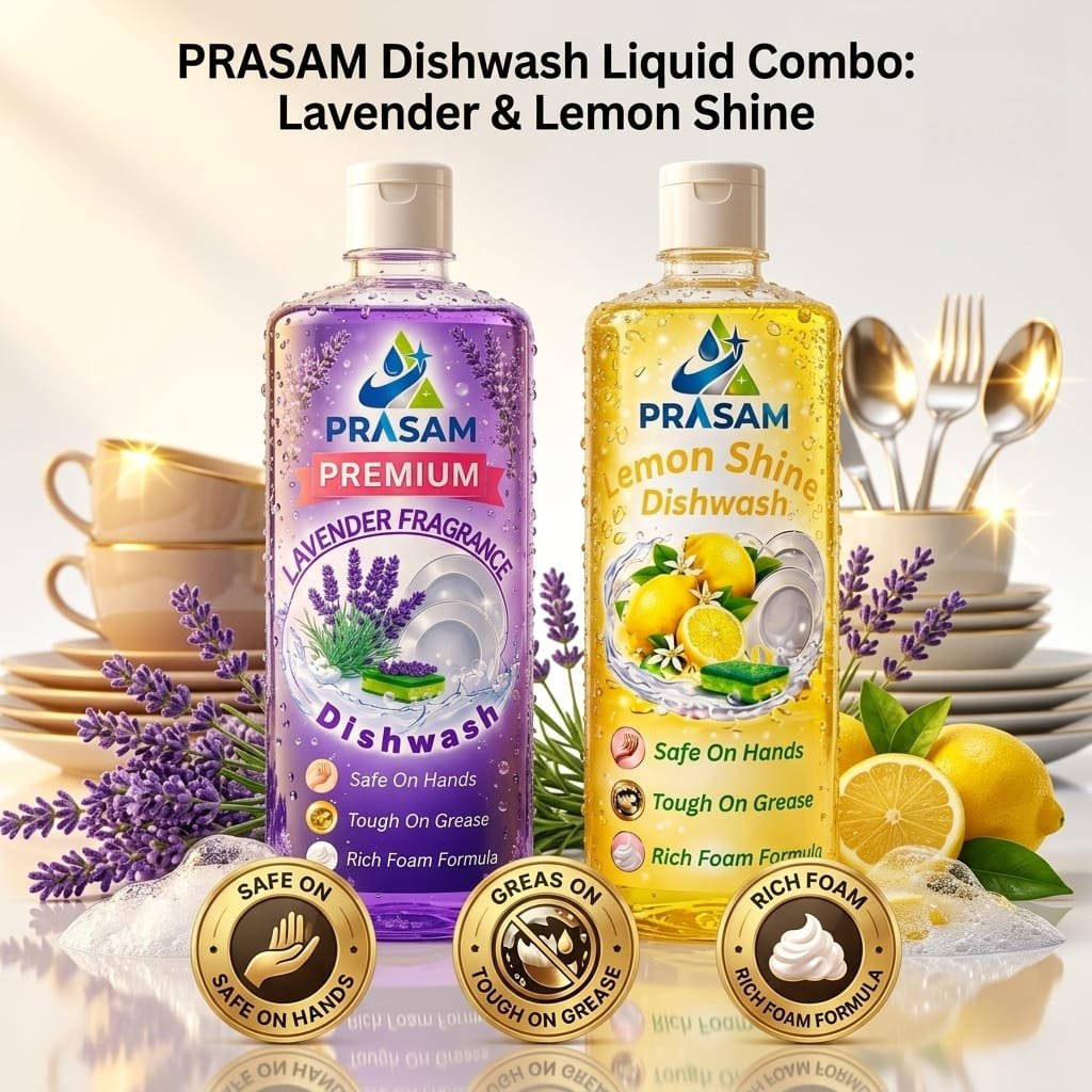 Lavender & Leamon Fragrance Dishwash Combo - Image 4