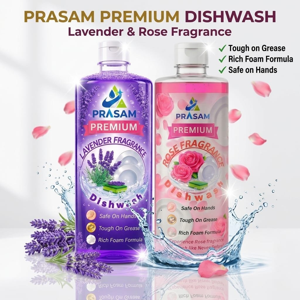 Lavender & Rose Fragrance Dishwash - Image 2