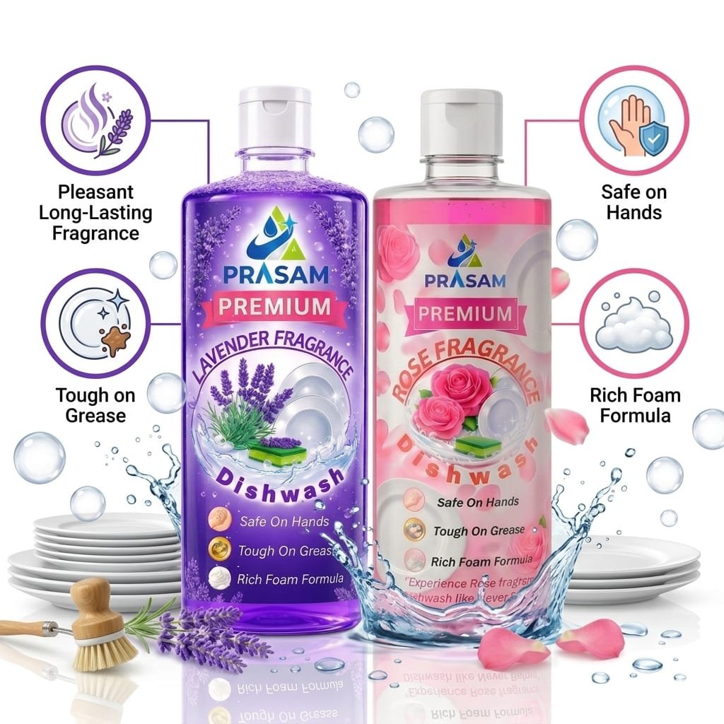 Lavender & Rose Fragrance Dishwash - Image 3