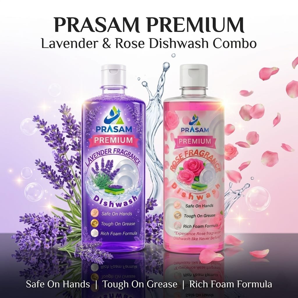 Lavender & Rose Fragrance Dishwash - Image 4