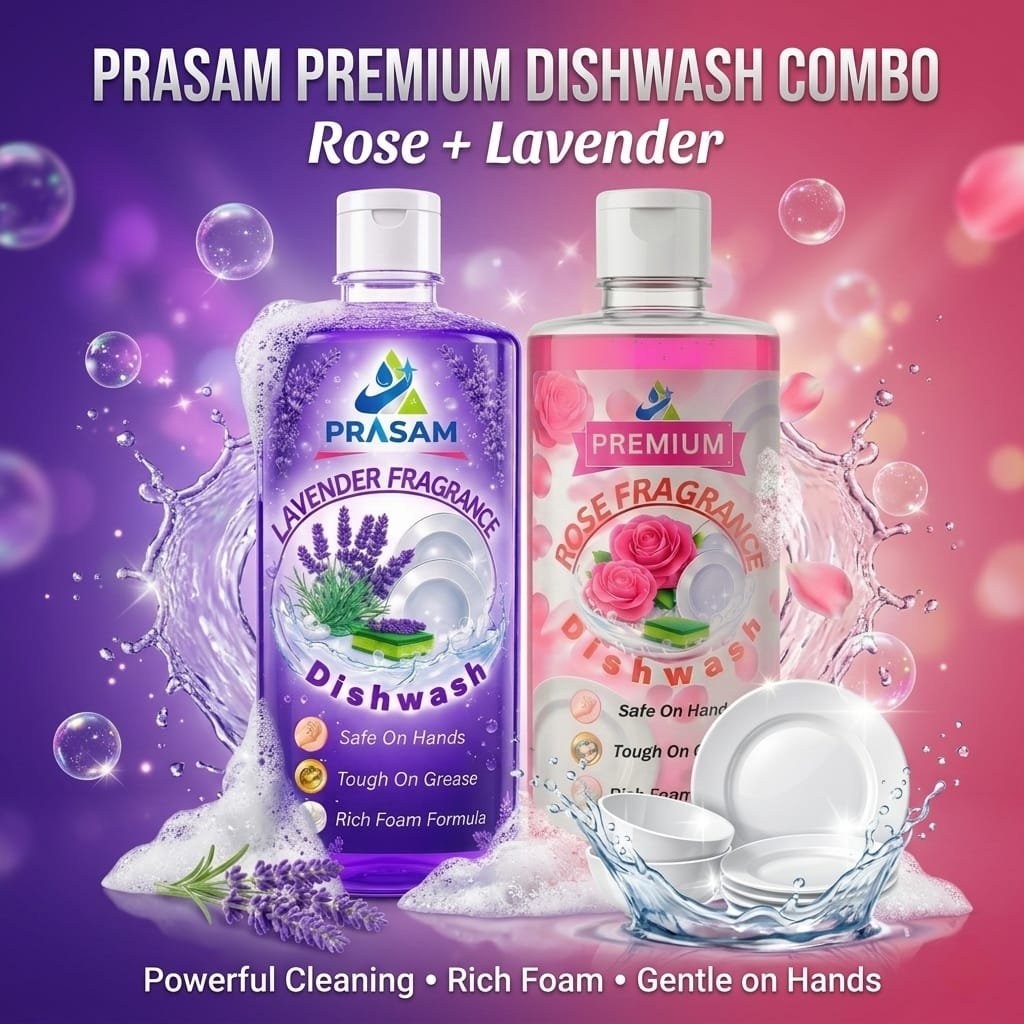 Lavender & Rose Fragrance Dishwash - Image 5