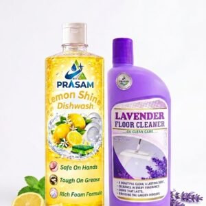 Lemon Fragrance Dishwash & Lavender Floor Cleaner